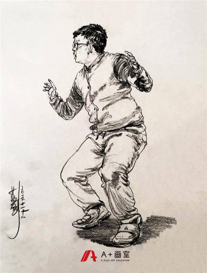 全国名师北京A+画室速写名师蓝剑老师速写作品 全国名师北京A+画室速写名师蓝剑老师速写作品