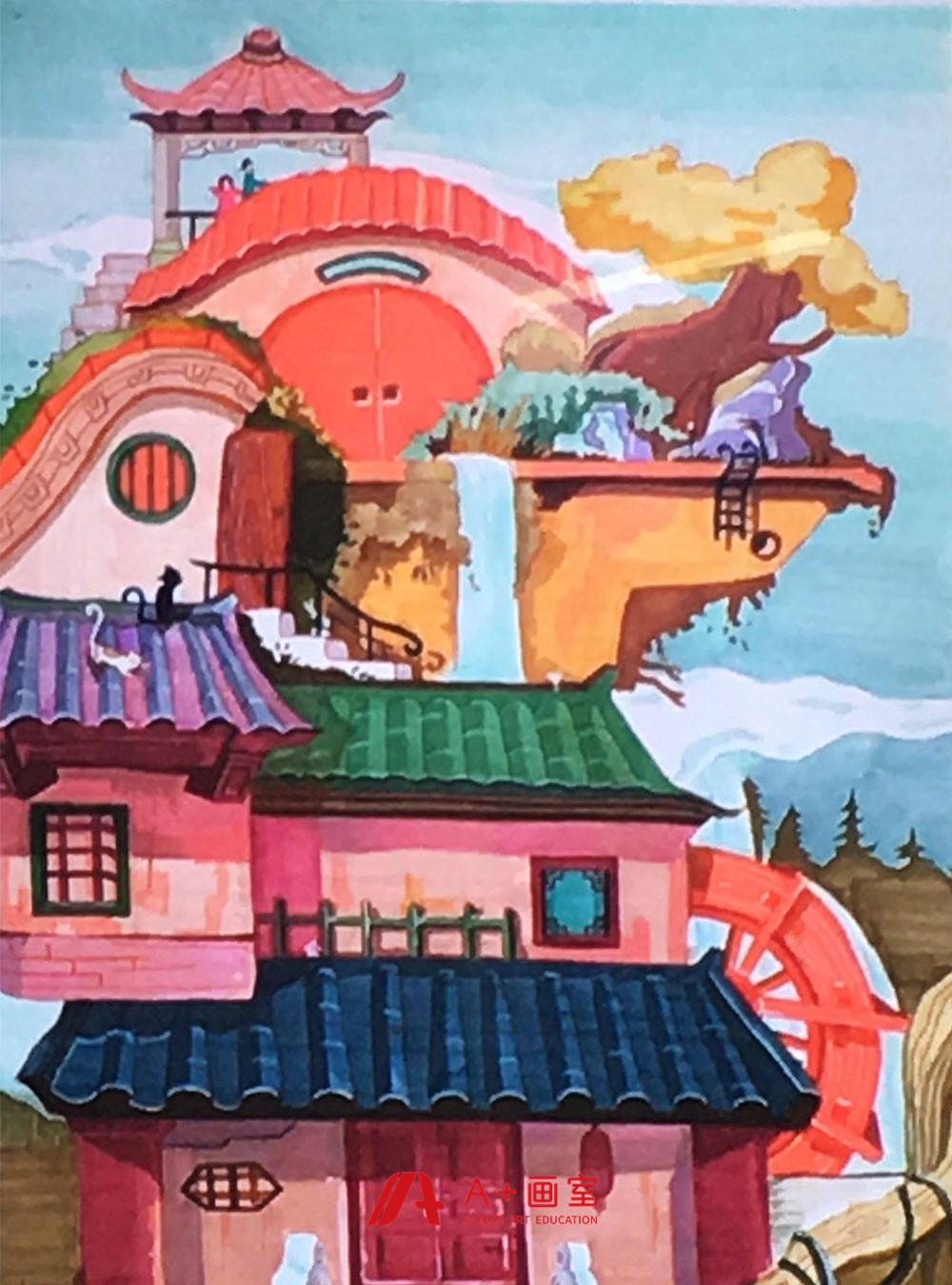 北京A+画室美院考前基础作品