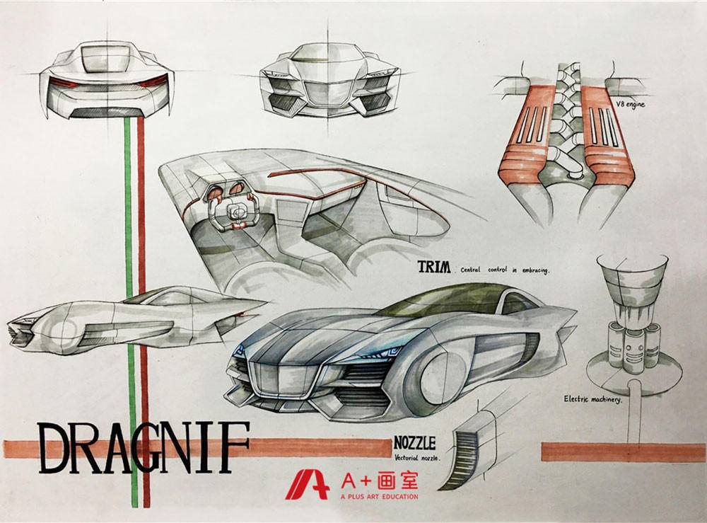中央美术学院基础考前作品