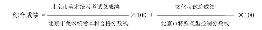 按照综合成绩从高分到低分择优录取。如果综合成绩相等，优先录取专业考试总成绩高的考生。