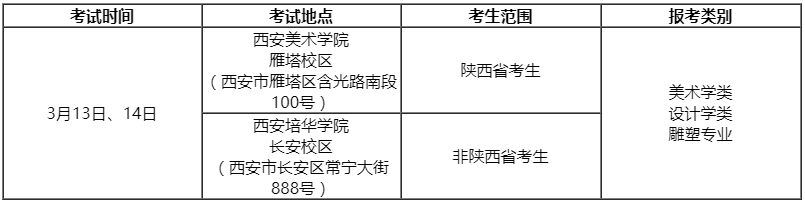 考西美的画室 西美考试时间地点 北京画室